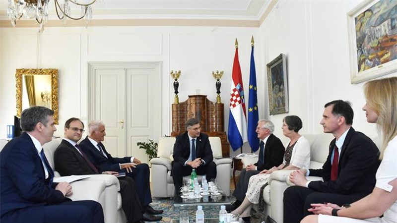 Plenković s dobitnikom Nobelove nagrade Modrichem o poboljšanju kvalitete zdravstvenih usluga
